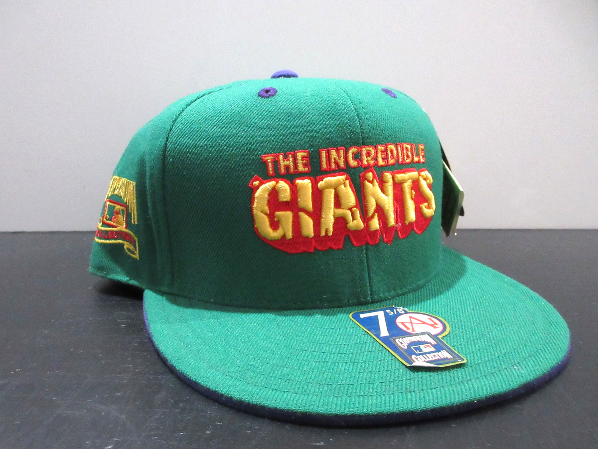 San Francisco Giants Hat Cap Fitted Mens 7 5/8 Green Baseball