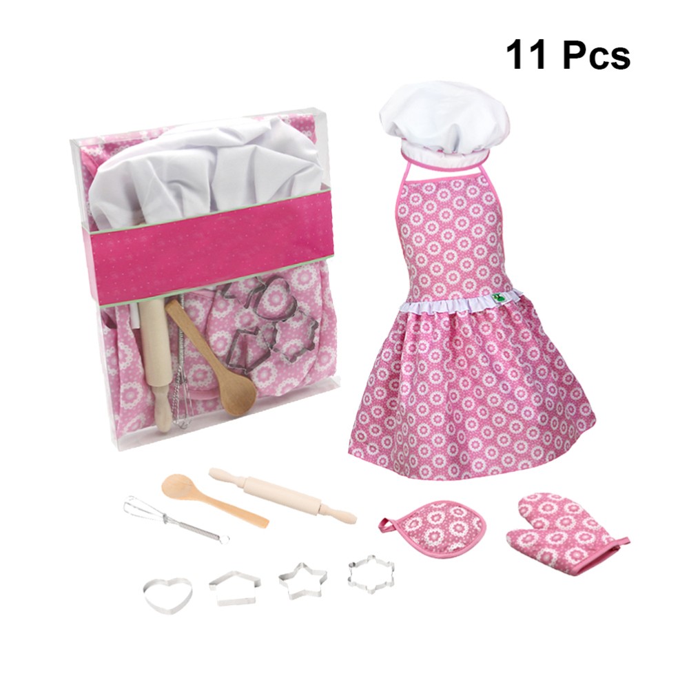 11 Pcs Küchenbedarf Kind Spielset Für Die Kinderküche Geschirr Spielzeug