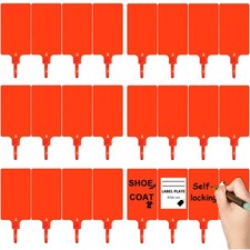 200 Pieces Plastic Tags Waterproof Tags Plastic Seal Shipping Tags Logistics