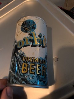Orbit Premium Beer Pull Tab Can Breweriana Collectible Beer Can Miami Fl