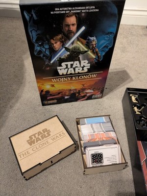 Star Wars Clone Wars Einsatz \ Organizer - Holz für Spiele