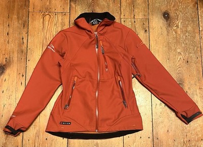 Eider Polartec Enium Women's Orange Size S Full Zip Jacket With Power Shield