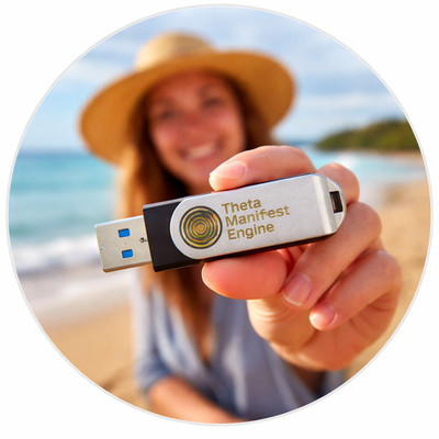 Theta Manifest Engine Software on USB