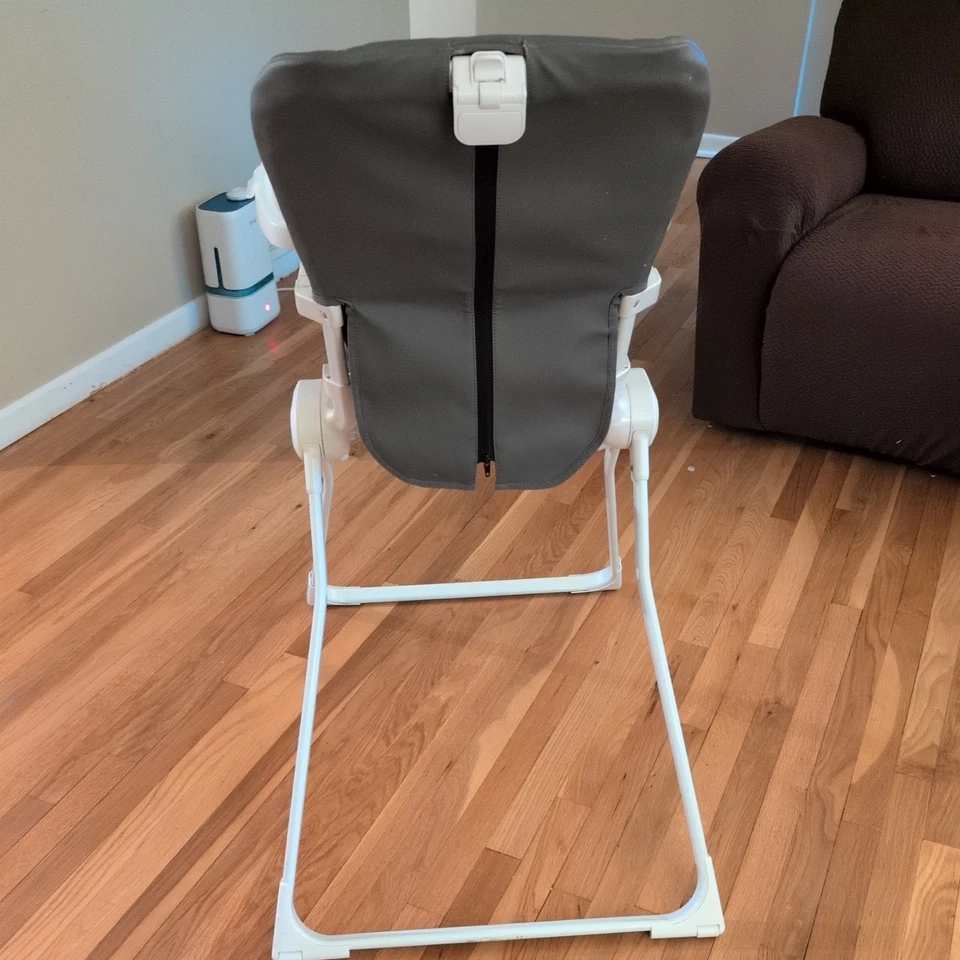 Joovy Nook High Chair, Compact Fold, Swing Open Tray, Charcoal - Image 3 of 4