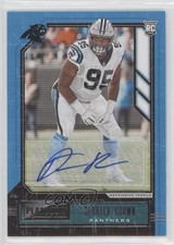 2020 Panini Playbook Rookies Signatures Derrick Brown #144 Auto 15s4