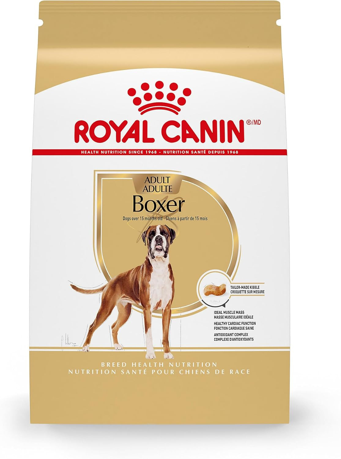 Breed Health Nutrition Boxer Adult Dry Dog Food, 30 Lb Bag
