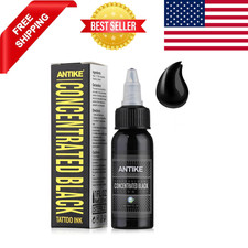 Black Tattoo Ink 1Oz Pro Tattoo Ink Concentrated Black 30Ml USA Standard Pigment