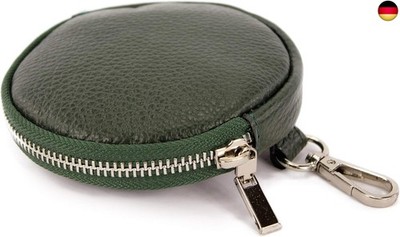 modamoda de P10 / P08 Damen Leder Veloursleder Geldbörse Münzgeldbörse Ta