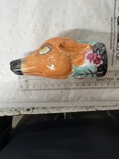 ANTICA TAZZA STAFFORDSHIRE TESTA DI VOLPE 4,75”