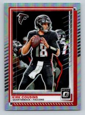 2025 Donruss Optic No. 89 Kirk Cousins Silver Holo Prizm 🔥 Falcons