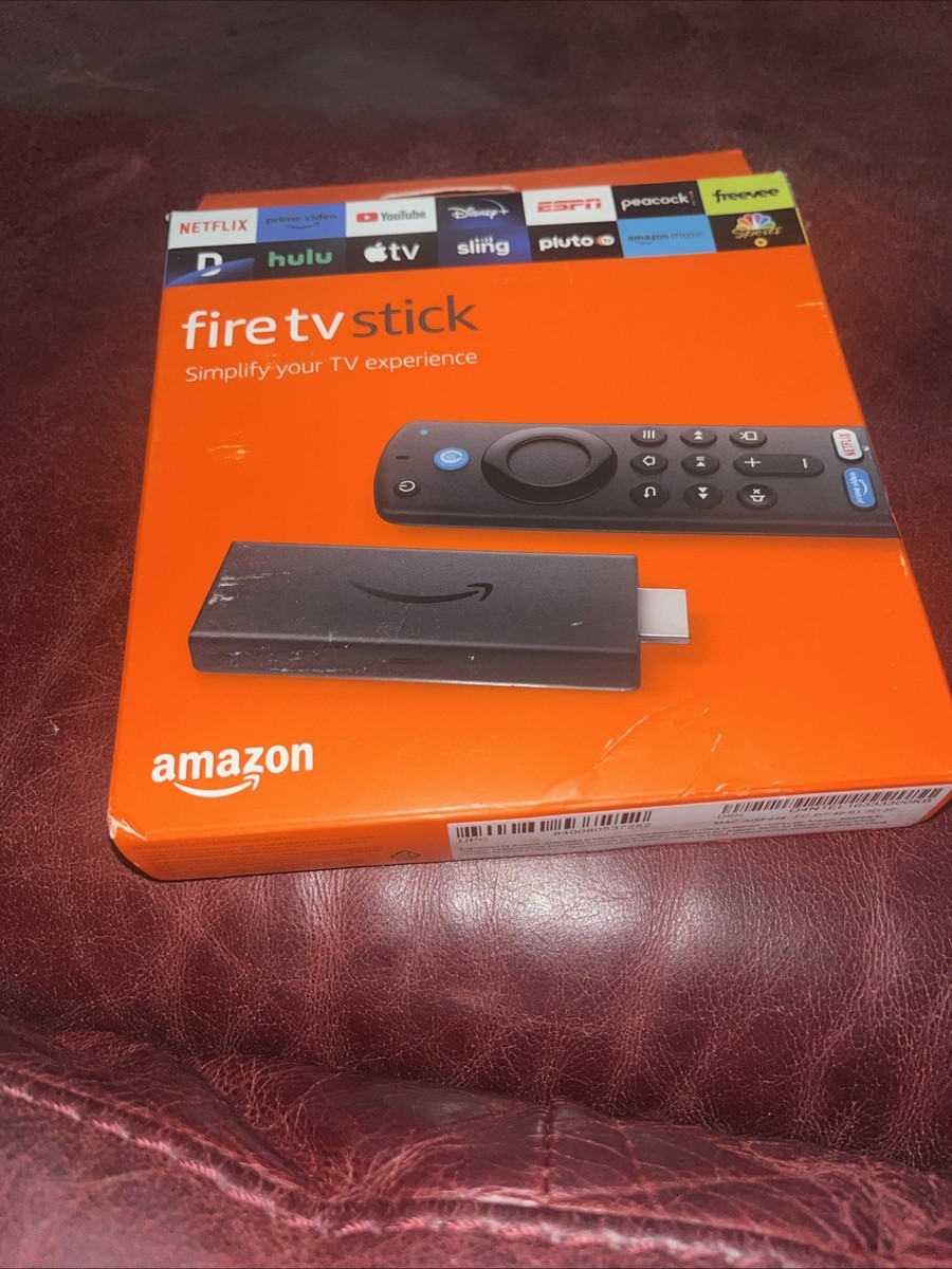 Amazon Fire 3rd Gen TV Stick- Black (B07ZZVX1F2) for sale online