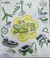 STEM Solar Robot Kit by VIBE Essential with original box and instructions