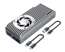 M.2 NVMe SSD Enclosure Built-in Cooling Fan C2598-NVMe Series  10Gbps 