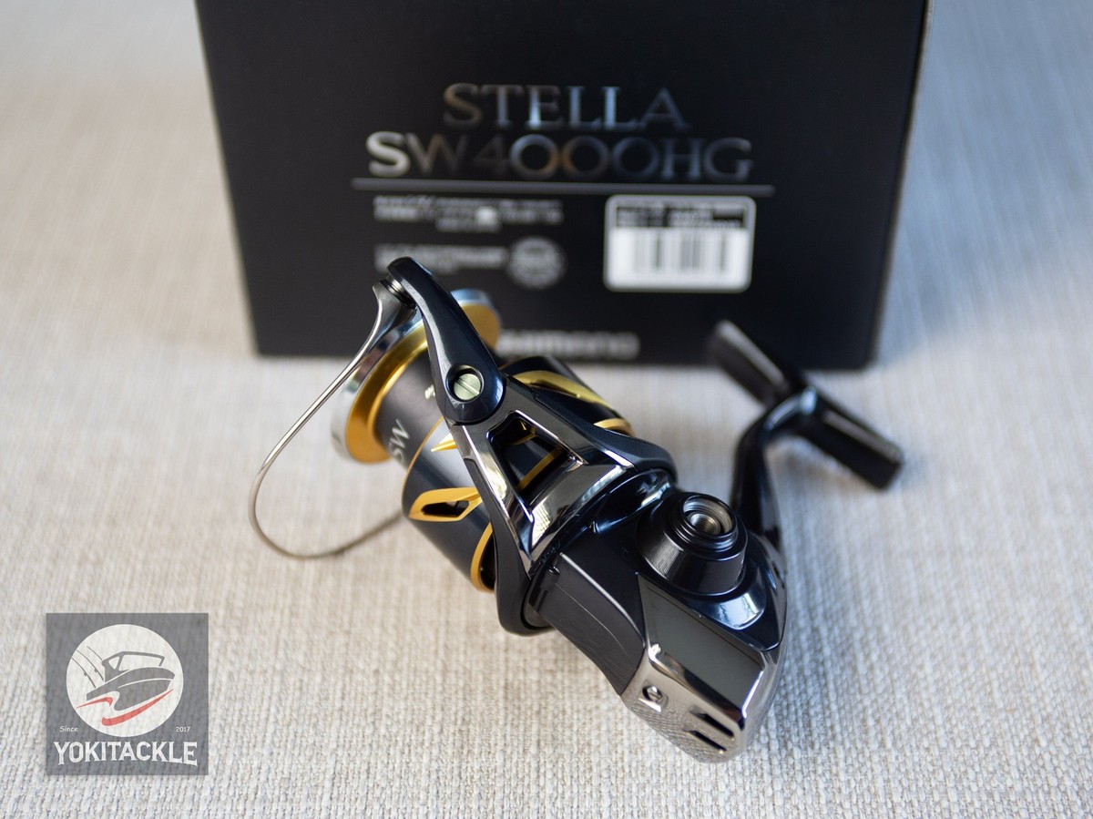 Shimano 20 STELLA SW 4000HG Spinning Reel-Watch Our Product