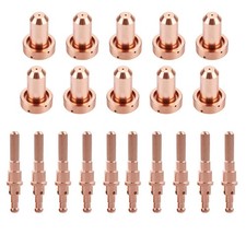 Plasma Cutting Torch Consumables 10Pcs Nozzle Electrode for SL60 SL100 Series