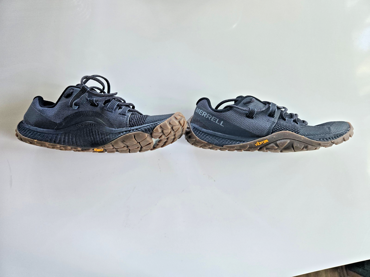 Merrell Shoes Mens Sz 9 Black Trail Glove 6 Barefoot Minimalist Vibram  Running Merrell Trail Glove 7 M special offer | Men Shoes Trail-Run  main image 3
