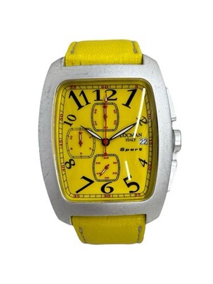 LOCMAN SPORT CHRONOGRAPH WATCH REF. 487 YELLOW
