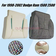 Fits 1998-2001 2002 Dodge Ram 2500 3500 Driver Bottom Seat Cover & Foam Cushion