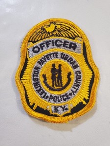 Obsolete Lexington-Fayette Urban County Police (Kentucky) patch