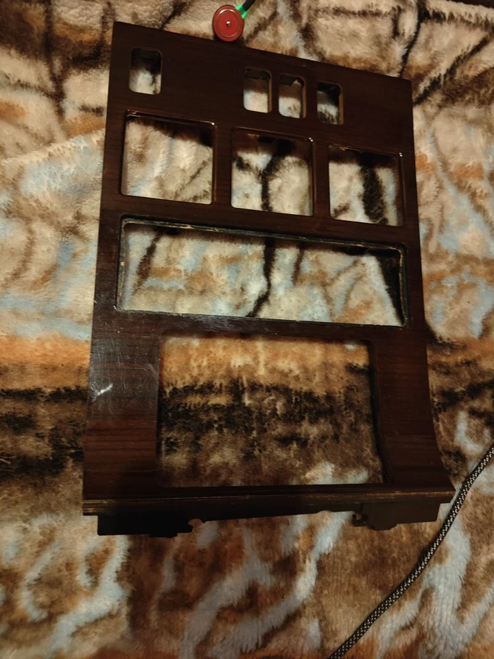 92--95 MERCEDES--BENZ W140 600SEL S500, CONSOLA CENTRAL MADERA MOLDURA PANEL INTERRUPTORES Foto 3 de 4