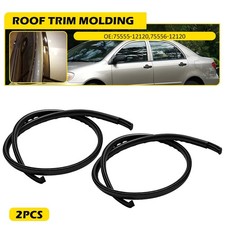 For 2003-2008 Toyota Corolla Leftright Roof Trim Molding Sealing Strip Rubber