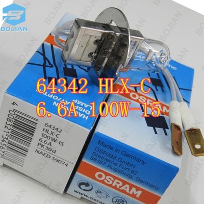 64342 HLX-C 6.6A 100W-15 OSRAM  Airport Runway Lamp 15.2V100W PK30d Scanner Bulb