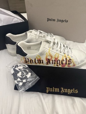 Men s Palm Angels Flame Sneakers  
