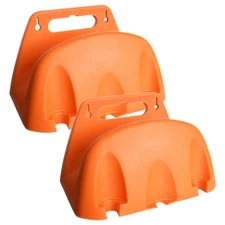 2 Pcs Hose Storage Rack Wall Mount Heavy Duty Holder Garden Hook