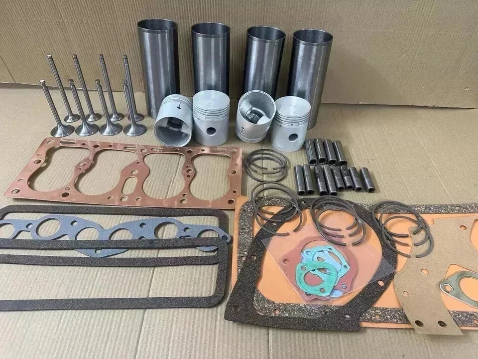 Kit de revisión de motor para Willys JEEP 134 cabeza F 1950-72 pistón, revestimiento, junta Foto 4 de 4