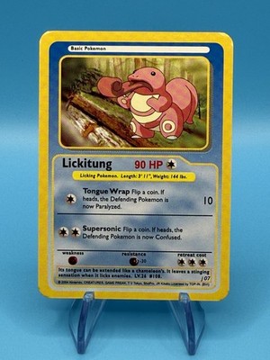 Lickitung Pokemon Vintage Funskool Rare India 2004 J 07