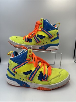 Adidas Original RH Instinct Electric Art Q32966 Shoes Yellow Men s Size 8.5