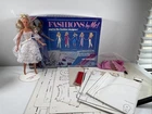 VINTAGE HASBRO FASHIONS BY ME! FASHION DESIGNER DOLL KIT 1982 TONS of Patterns