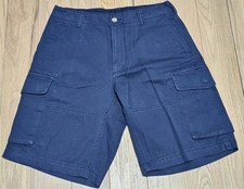 Nuevo sin etiquetas Pantalones Cortos Polo Ralph Lauren Para Hombre Calce Relajado 9" Azul Marino Poni Carga Talla 29