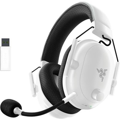  BlackShark V2 Pro Wireless Gaming Headset: Super Wideband Mic - White Gen 2