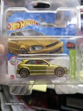 2022 Hot Wheels Super Treasure Hunt 99 Honda Civic Type R Ek9 Short Card Damaged