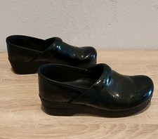 Dansko Professional Clogs Oil-Black Patent Leather Womens Size EU 41 US 10.5-11
