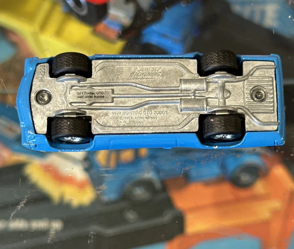 Prototype Sample Johnny Lightning 1971Pontiac GTO Judge Preproduction unreleased - Image 2 of 4