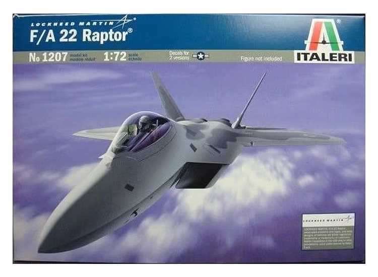 Italeri IT1207 1/72 - F-22 Raptor