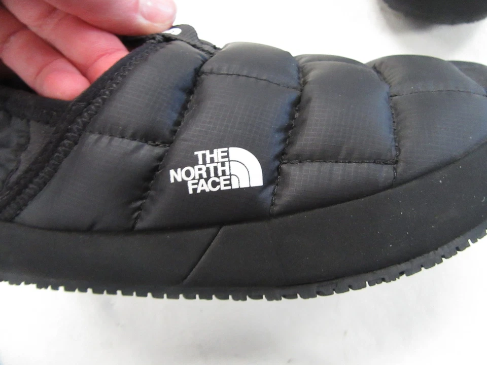 THE NORTH FACE YOUTH THERMOBALL TRACTION MULES II SIZE 2 NF0A39UXKY BLACK - Image 3 of 4