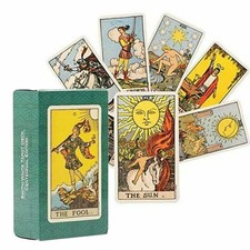 78 Tarrot Cards Rider Waite Tarot Card Tarot Cards and Book for Beginners Set
