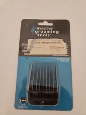 Master grooming tools professional  Groomers stainless steel snap on comb 5/8"