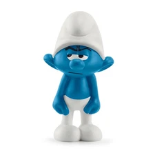 Grumpy Smurf Retro Toy Figure Timeless Classics Perfect For Parties