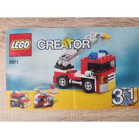 LEGO Creator Set 3 in 1 Firetruck 6911 Race Car 6910 Vehicles Marvel 76063 
