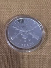 1oz .999 Fine Silver Round - 2014 - Liberty or Death - PROOF - Silver Shield