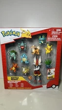 Pokémon Battle Ready: Battle Figure Multi-Pack Toys 10 Figures Jazwares