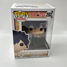 Funko Pop Animation Fairy Tail Gray Fullbuster Vinyl Figure #282 New In Box