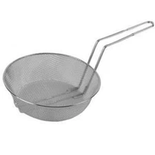 SM Deep Round Fine Mesh Frying Fry Cooker Basket for Stove Top Stovetop Pot Pan