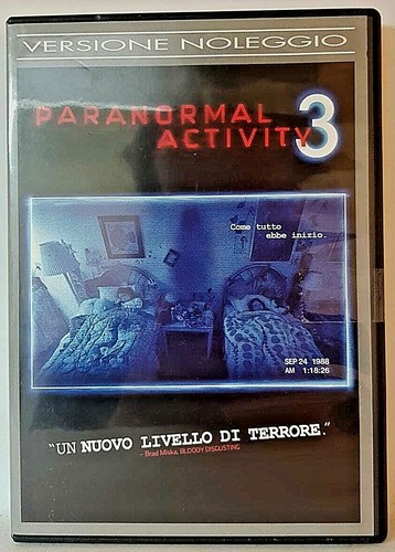 T-shirt Paranormal Activity 3 - Noir - Taille M - Gildan - Neuf