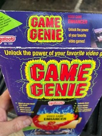 Nintendo NES Game Genie Gold - Complete In Box