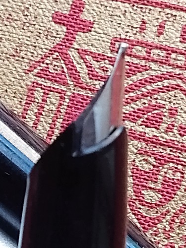 Pluma Estilográfica Desconocida Vintage De Colección Marca Negra - Imagen 13 de 14